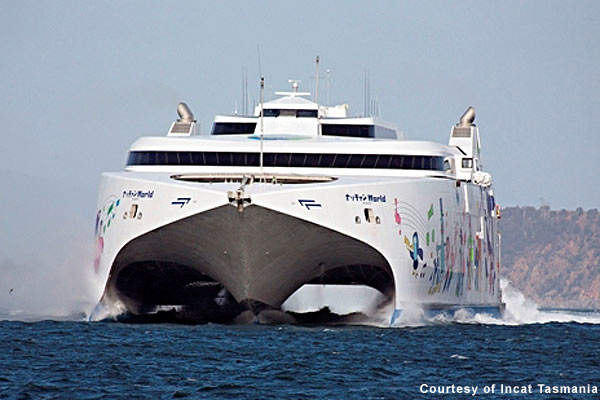 Natchan World - Catamaran Ferry - Ship Technology
